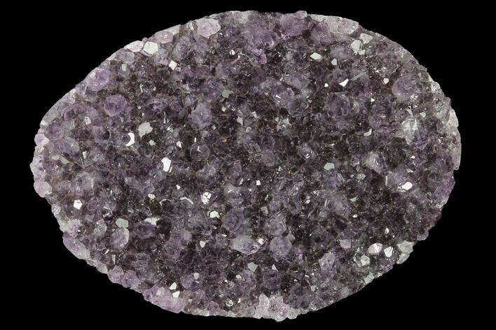 Cut Amethyst Crystal Cluster - Artigas, Uruguay #143174